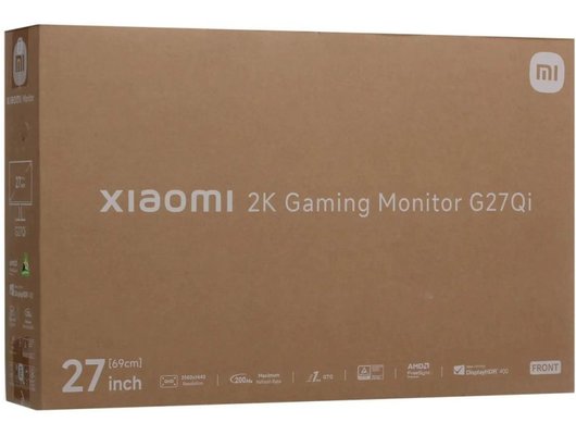 Монитор игровой Xiaomi G27Qi 2K Gaming Monitor ELA6648RU черный